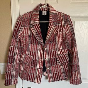 NWOT Cabi Patchwork Jacket